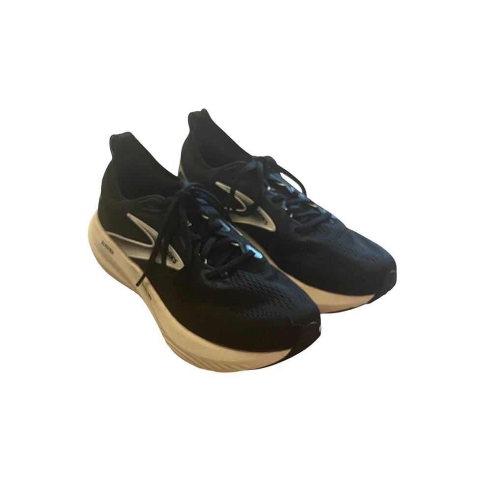 Brooks Glycerin 22 DNA Womens Athletic Running Shoes Sz 9.5 9 1/2 Black White
